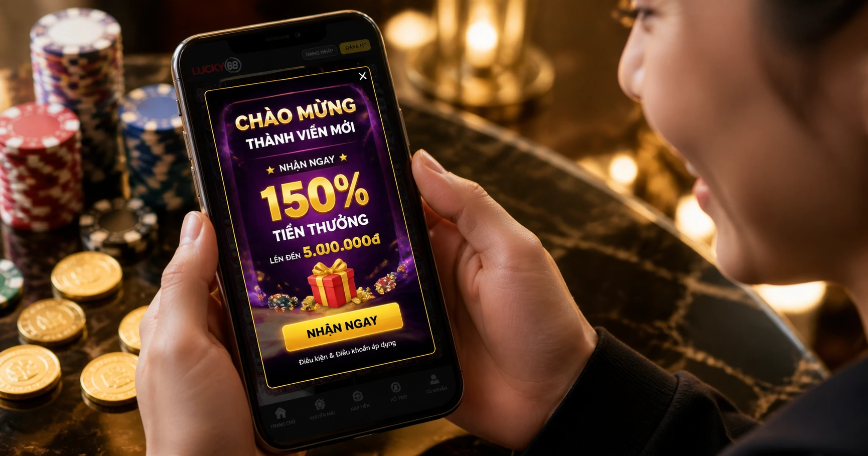 Tiền Thưởng Chào Mừng Miễn Phí Casino Trực Tuyến: Cơ hội vàng cho người chơi mới - image 2 Tiền Thưởng Chào Mừng Miễn Phí Casino Trực Tuyến: Cơ hội vàng cho người chơi mới - image 2