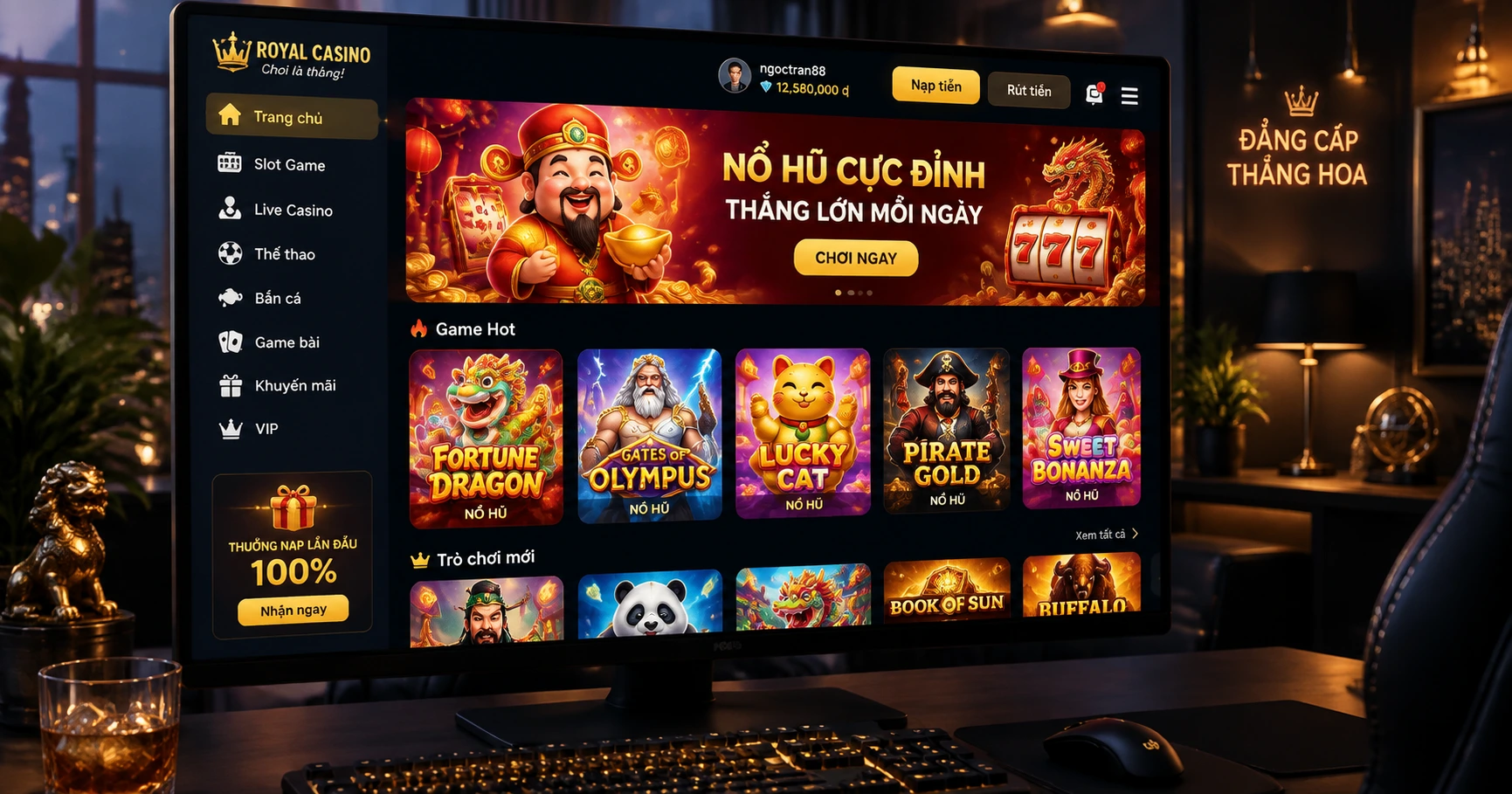 Sloty Casino: Trải Nghiệm Đỉnh Cao Trong Thế Giới Casino Online - image 1 Sloty Casino: Trải Nghiệm Đỉnh Cao Trong Thế Giới Casino Online - image 1