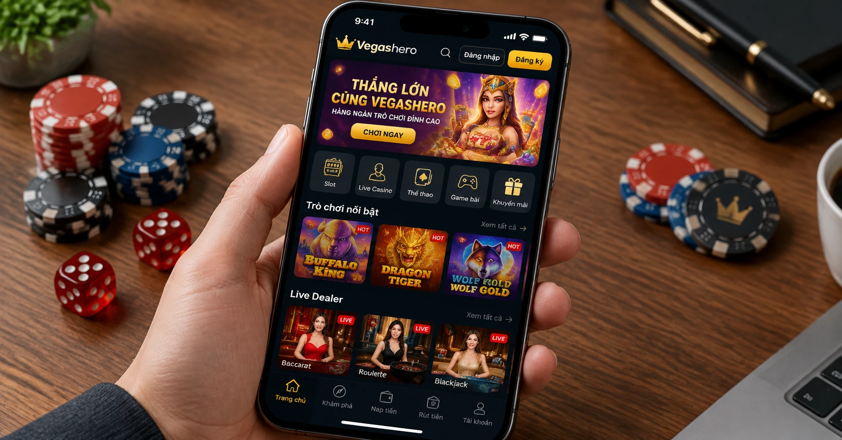 Vegashero casino online: Trải nghiệm giải trí đỉnh cao tại Việt Nam - image 3 Vegashero casino online: Trải nghiệm giải trí đỉnh cao tại Việt Nam - image 3